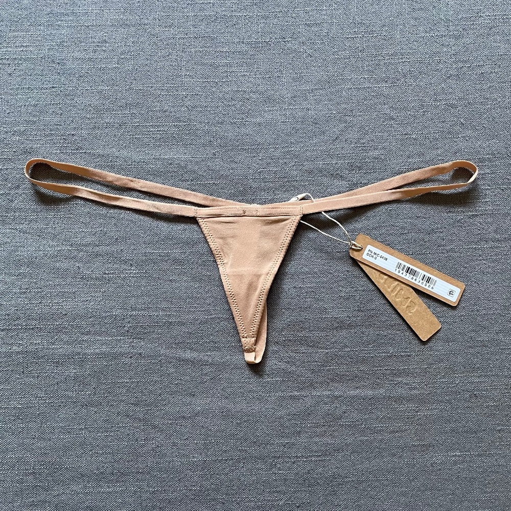 SKIMS Ochre Micro G-String